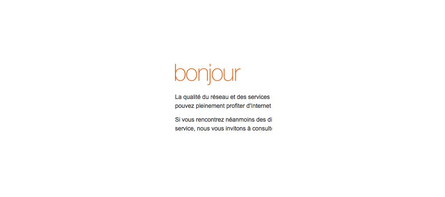 Image:France Télécom - Orange : Panne sur Internet dans la zone Antilles-Guyane