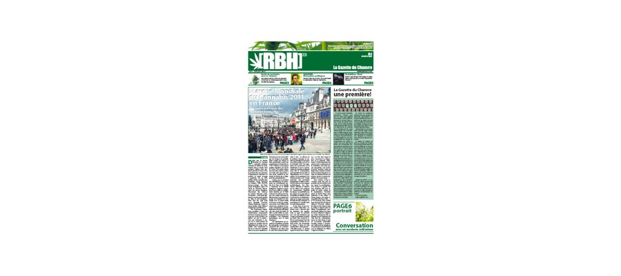 Image:Nouveau journal gratuit : [RBH]23 - La Gazette du Chanvre